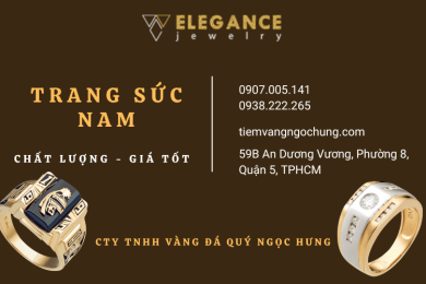 Tiệm Vàng Ngọc Hưng - Cung cấp trang sức nam chất lượng tại khu vực Q5